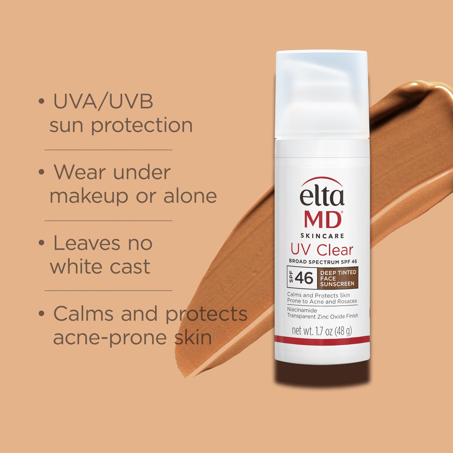 UV Clear Deep Tinted Broad-Spectrum SPF 46